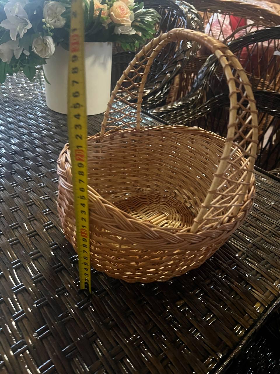 Корзина овальная подарочная Сімейний Затишок Коричневый - фото 7