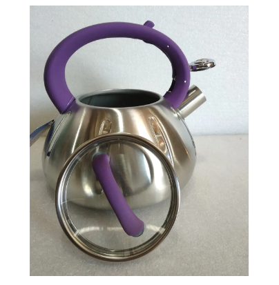 Чайник со свистком Bohmann для газовой/индукционной плиты 3 л (BH 9918 violet) - фото 3 Чайник со свистком Bohmann для газовой/индукционной плиты 3 л (BH 9918 violet) - фото 3