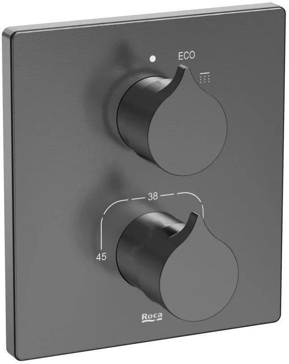 Змішувач для душу Roca Insignia Black Brushed (A5A2C3ANM0)