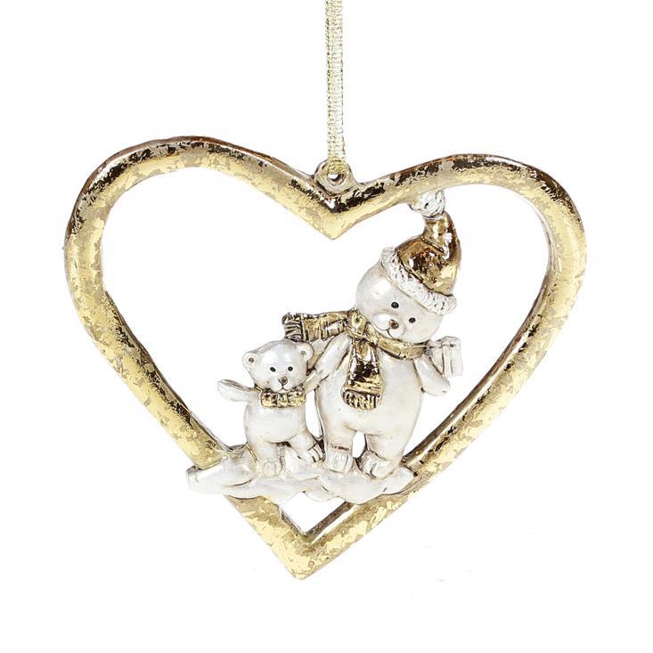 Фигурка-подвеска BonaDi Сердце (218-909)