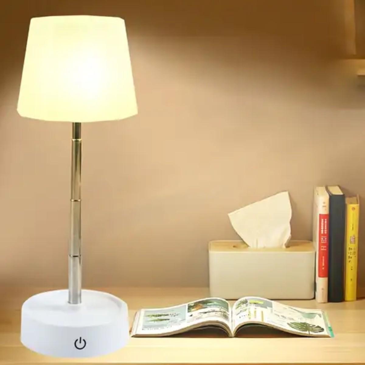 Настольная лампа сенсорная Table Lamp светодиодная на аккумуляторе с регулировкой 11-28 см (HY 8816) - фото 5 Настольная лампа сенсорная Table Lamp светодиодная на аккумуляторе с регулировкой 11-28 см (HY 8816) - фото 5