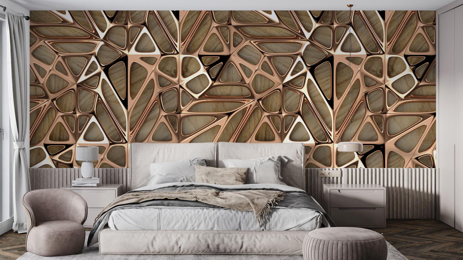 Фотообои флизелиновые Styleo Print-walls Модуль роскоши 0742 350х270 см (Pw-0742/3)