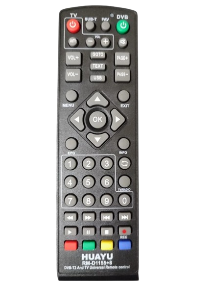 Универсальный пульт Huayu для T2 RM-D1155+ (1432980219)