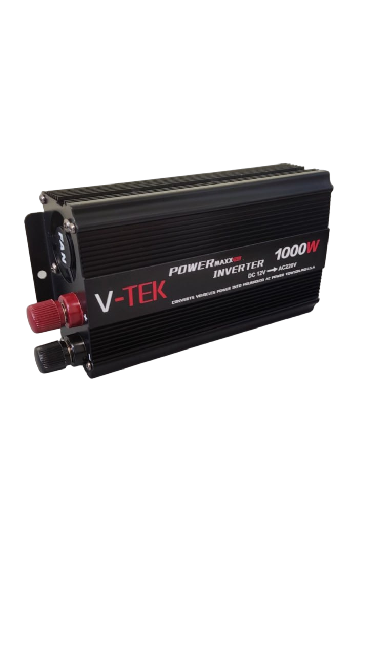 Перетворювач напруги автомобільний V-TEK PowerMaxx-SSK1000W 12/220В USB Чорний (6-36-SSK1000W) - фото 2 Перетворювач напруги автомобільний V-TEK PowerMaxx-SSK1000W 12/220В USB Чорний (6-36-SSK1000W) - фото 2