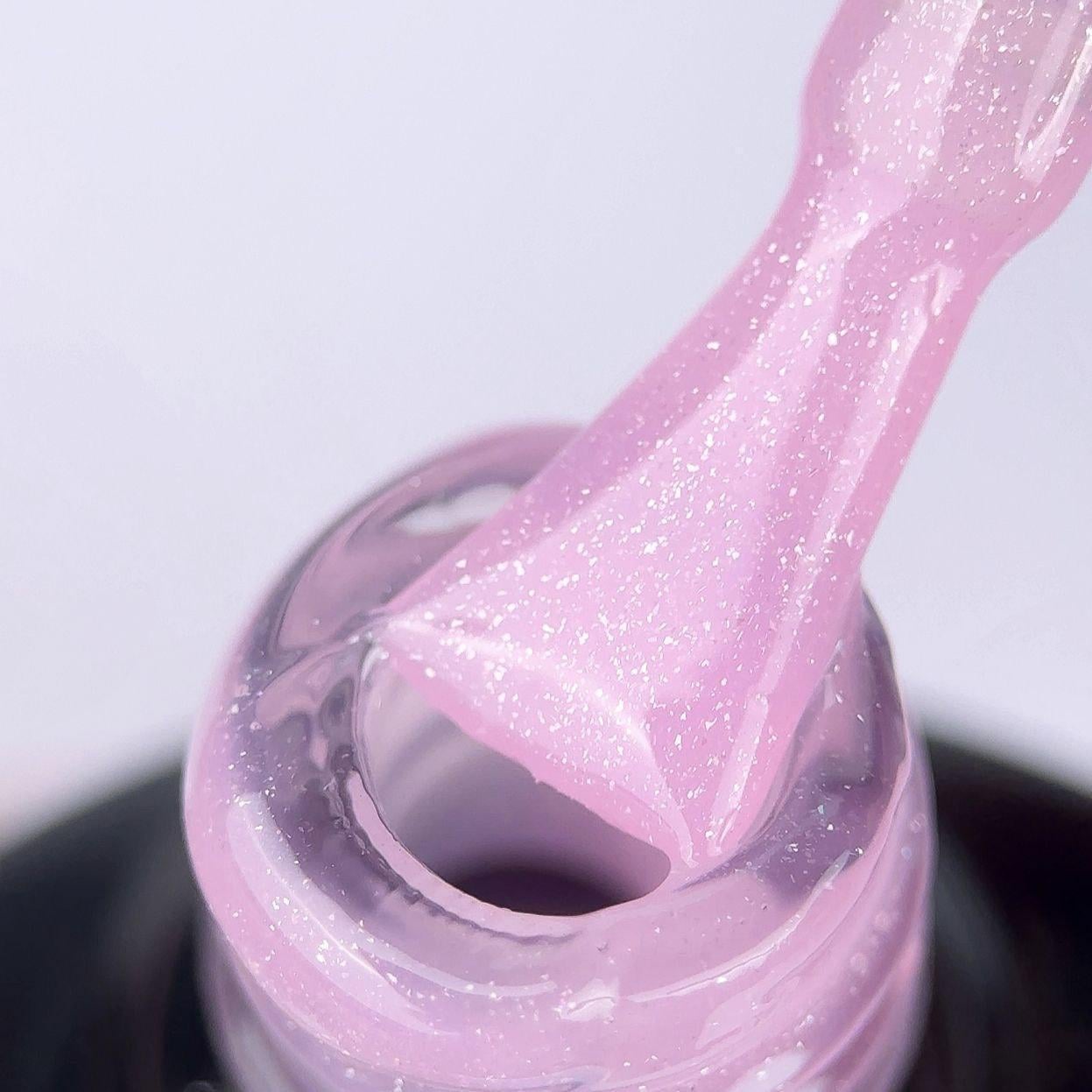 Топ для гель-лака с шиммером Crooz Top Shimmer Pink 8 мл Розовый