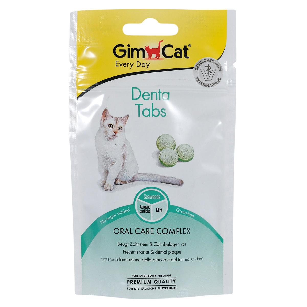 Витамины для кошек GimCat Tabs Dental 40 г (420653/420615) Витамины для кошек GimCat Tabs Dental 40 г (420653/420615)
