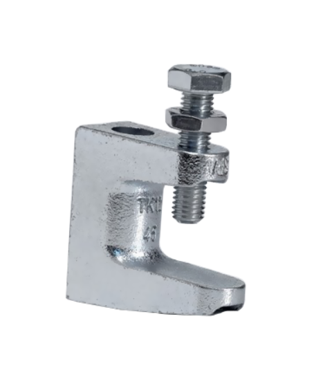 Струбцина Metalvis DIN1684 під болт М8 отвір Ø8 мм цинк білий 10 шт. (3N30200003N3082000)