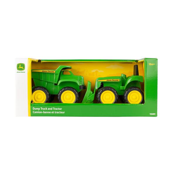 Игрушки для песка John Deere Kids Трактор и самосвал 2 шт. (35874) - фото 7