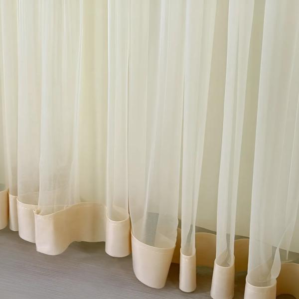 Штора Двухслойная антимоскитная C00883-1 обеспечивая эффективную защиту от насекомых Кофейный - фото 4