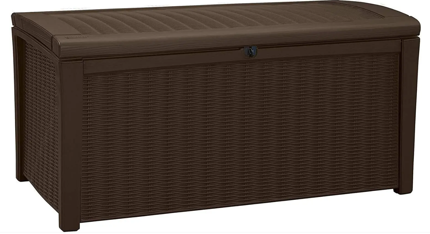 Садовый сундук для хранения Keter Borneo Storage Box 416 л Коричневый (230402)