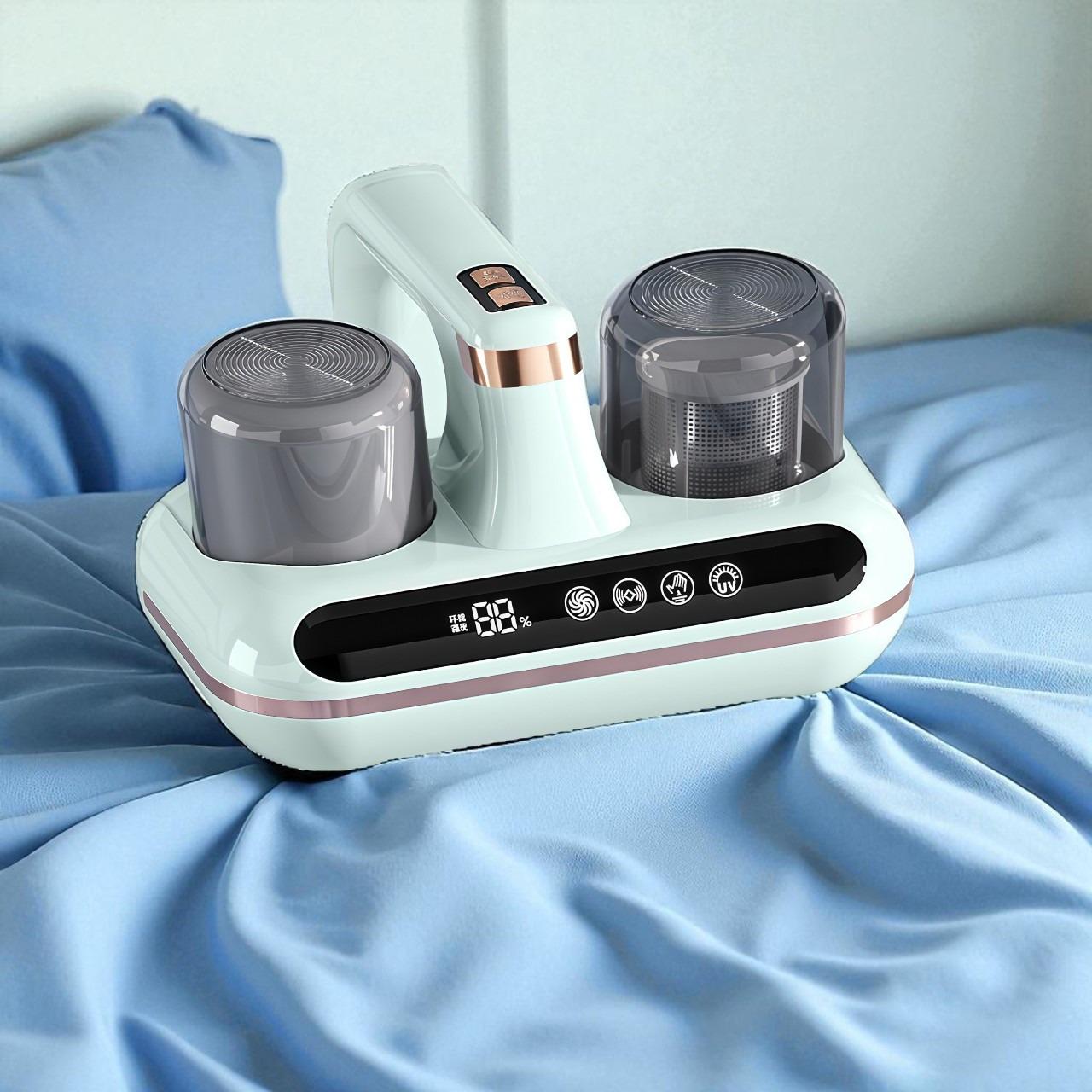 Пилосос ручний для матраців та килимів вакуумний/аккумуляторний Бірюзовий (VEN-1176G) - фото 5 Пилосос ручний для матраців та килимів вакуумний/аккумуляторний Бірюзовий (VEN-1176G) - фото 5