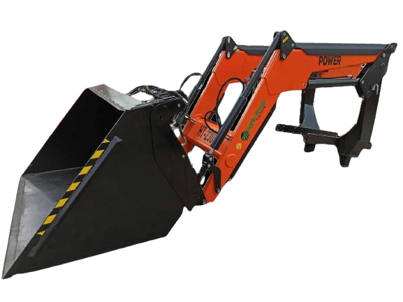 Погрузчик фронтальный с ковшом и джойстиком для трактора МТЗ Agris Group НТ-1500KJ Euro