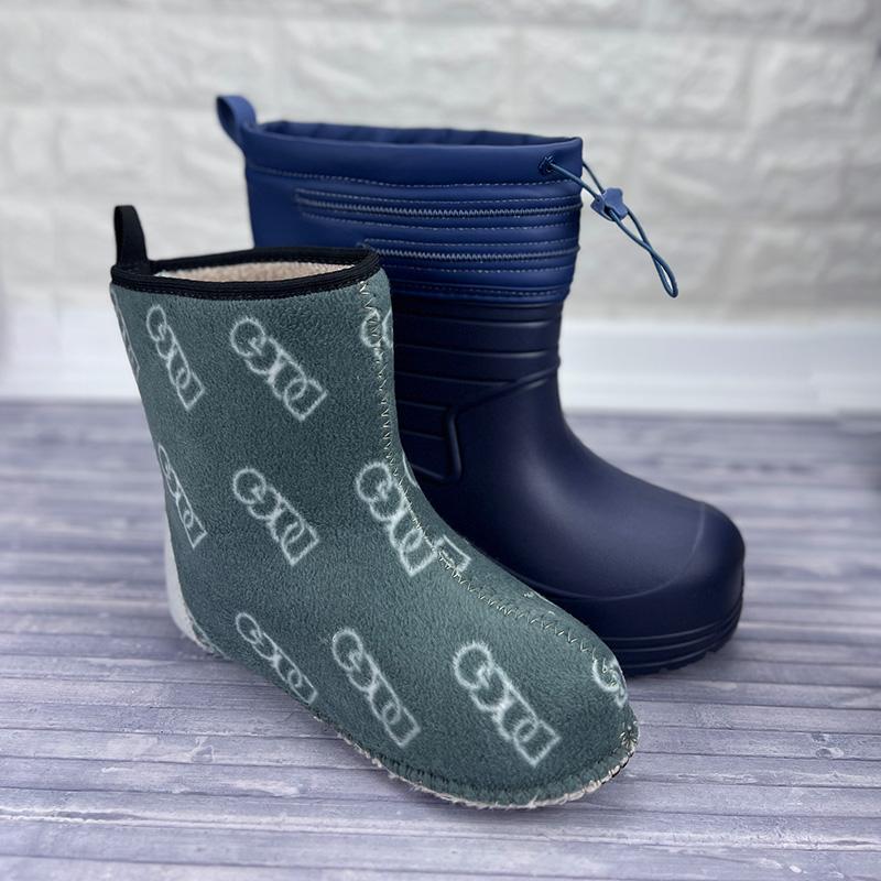 Чоботи жіночі пінові з утеплювачем Е-001045 p. 40 26 см Синій - фото 2 Чоботи жіночі пінові з утеплювачем Е-001045 p. 40 26 см Синій - фото 2