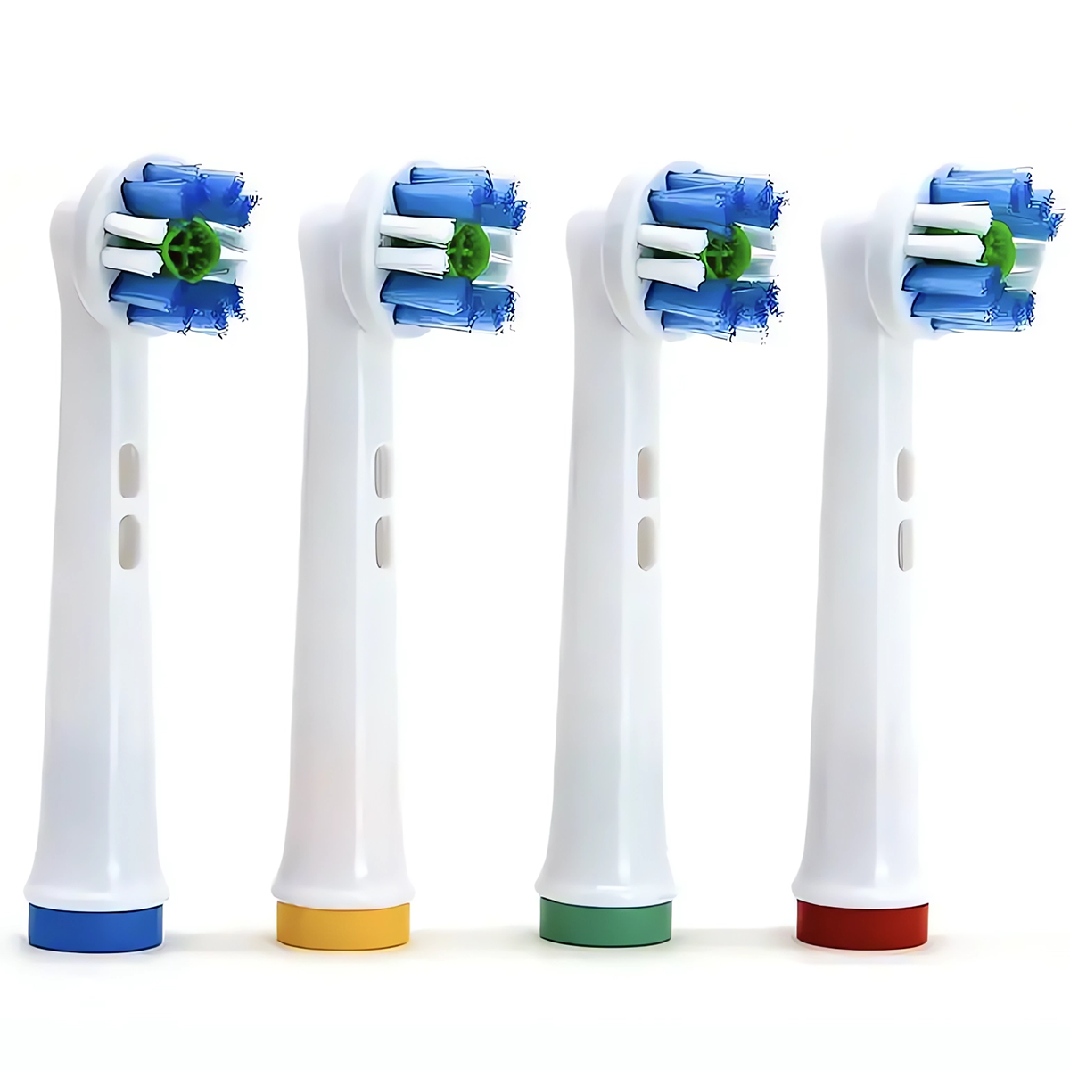 Комплект сменных насадок EB50-X Cross Action/EB18-X 3D White/EB20-X Precision Clean для зубной щетки Oral-B (2183975880) - фото 6