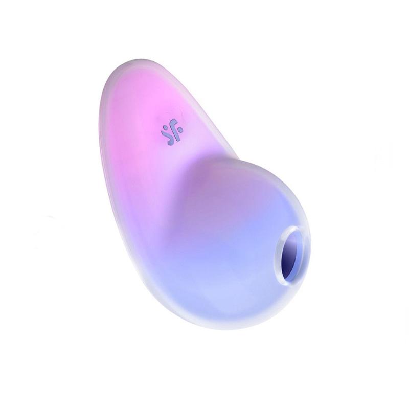 Вибратор вакуумный Satisfyer Pixie Dust 9,4 см Фиолетовый с розовым (56257)