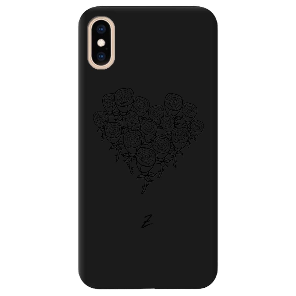 Силиконовый чехол Zorrov для Apple iPhone XS Max - Love (11210040206052351)