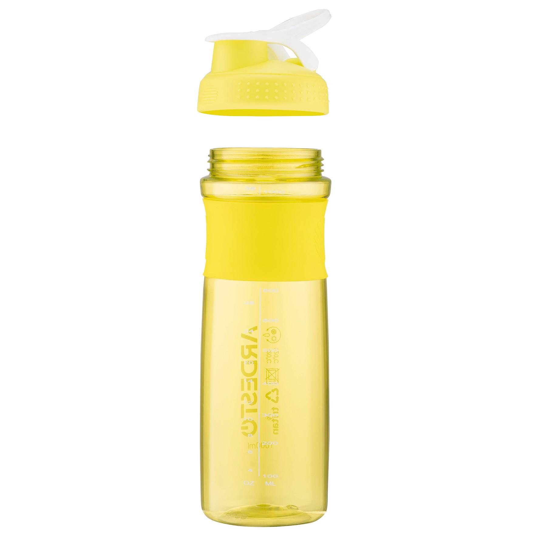 Бутылка для воды Ardesto Smart bottle тритан 1000 мл Желтый (AR2204TZ) - фото 2