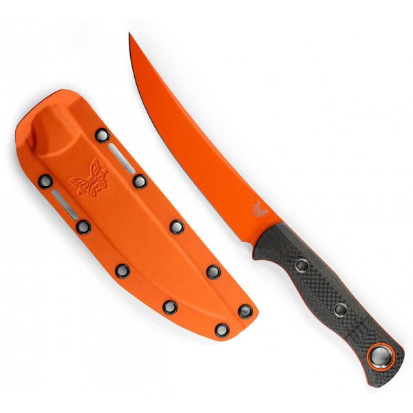 Туристичний ніж Benchmade Meatcrafter, Orange, CF (15500OR-2)