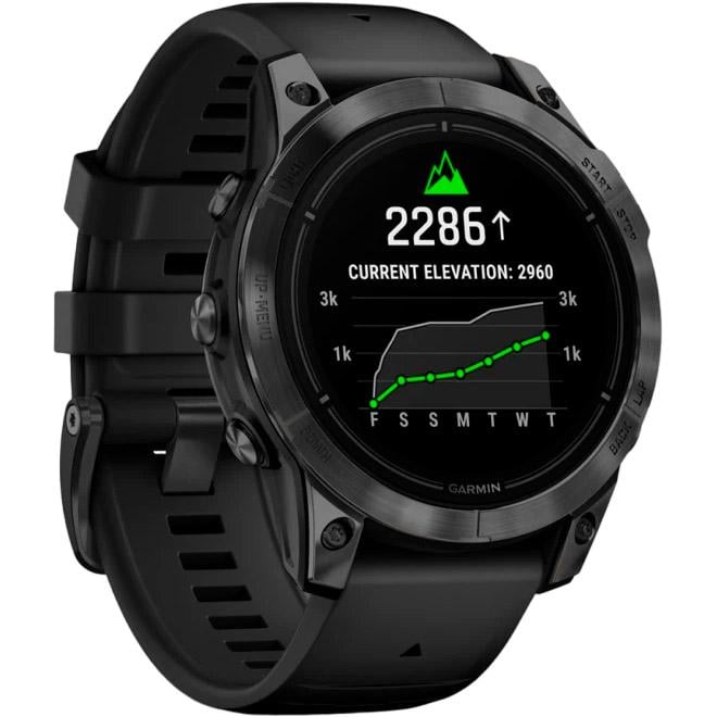 Смарт-часы Garmin Epix Pro Gen 2 Standard Edition 47mm Slate Gray with Black Band (010-02803-00) - фото 3