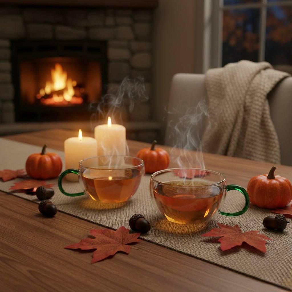 Комплект чайных чашек Green 2 шт. 200 мл - фото 3