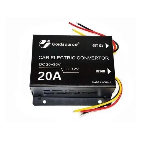 Автомобільний інвертор UKC GS-D20A DC/DC 24v-12v 20A 240W (576020)