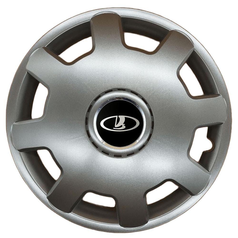 Колпаки SJS 105 с логотипом Lada 4 шт. R13 Серебряный (2789080605)