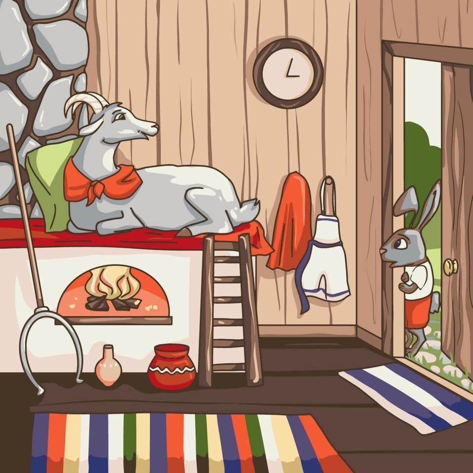 Картина по номерам ART CRAFT Коза-дереза ​​40x40 см Разноцветный (PM-194-K-1122)