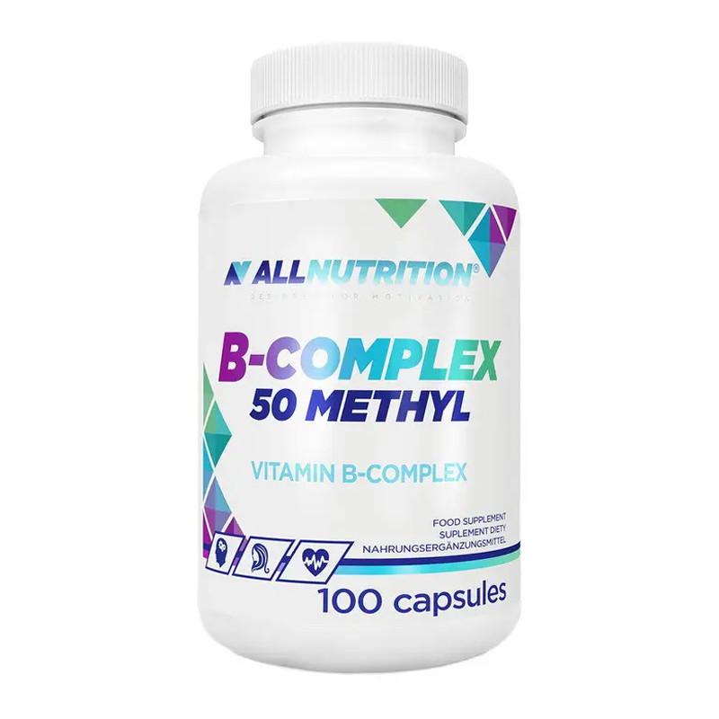 Комплекс витаминов группы B AllNutrition B-Complex 50 Methyl 100 капс. (22274-01) Комплекс витаминов группы B AllNutrition B-Complex 50 Methyl 100 капс. (22274-01)