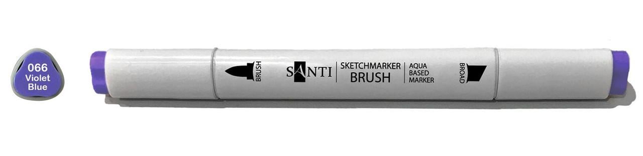 Маркер акварельный Santi sketch Фиолетово-голубой