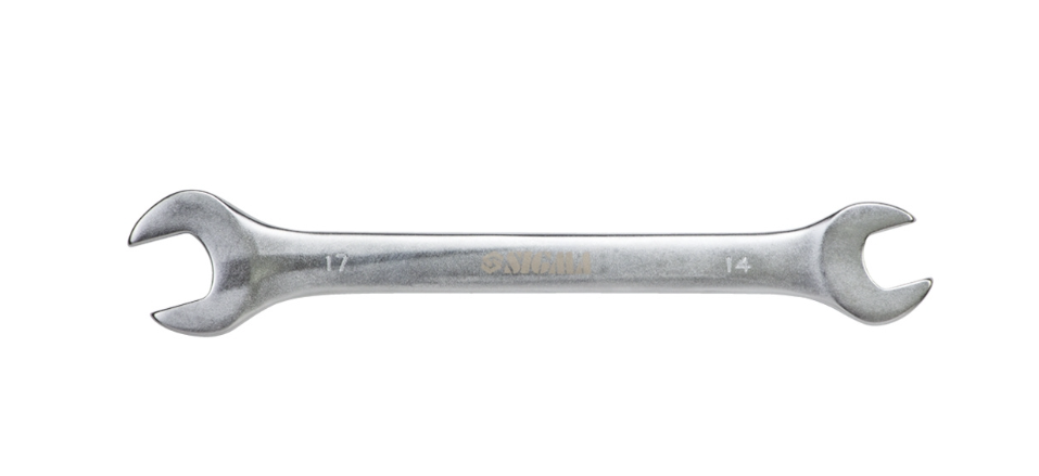 Ключ ріжковий Sigma 14x17 мм CrV Satine (6025731)