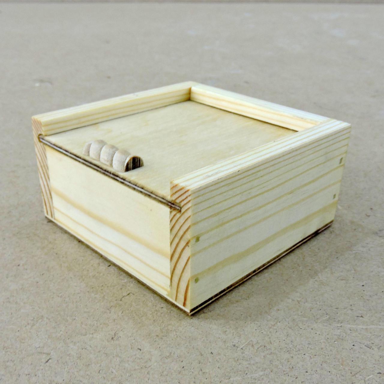 Подарочная коробка из дерева Брешиа 100х100х45 мм Бланже (ПДУ-0009301) - фото 2 Подарочная коробка из дерева Брешиа 100х100х45 мм Бланже (ПДУ-0009301) - фото 2