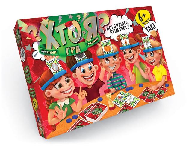 Настільна гра дитяча Danko Toys Хто я? 7499DT (RLT6606)