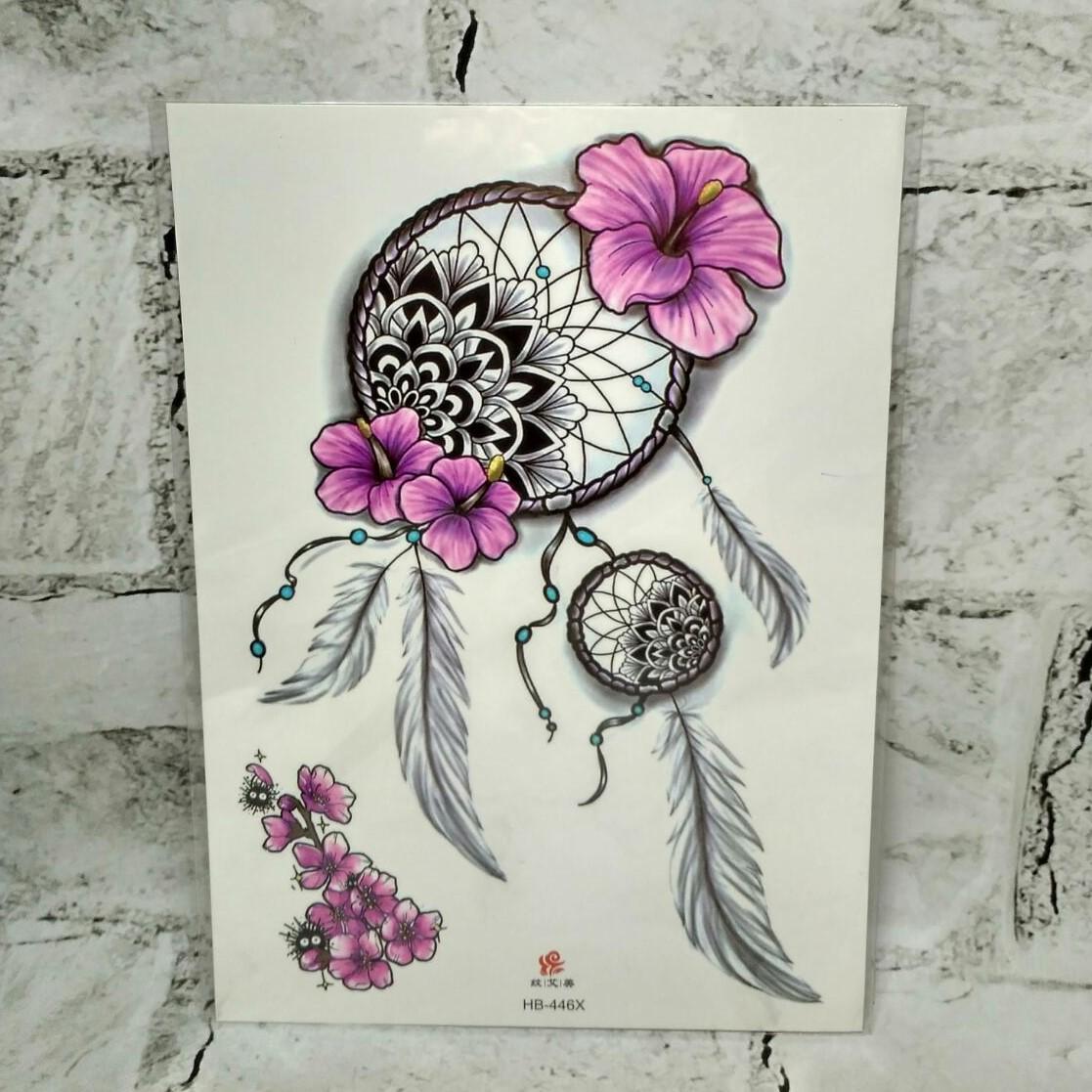 Временные тату Ловец снов (HB-446X)