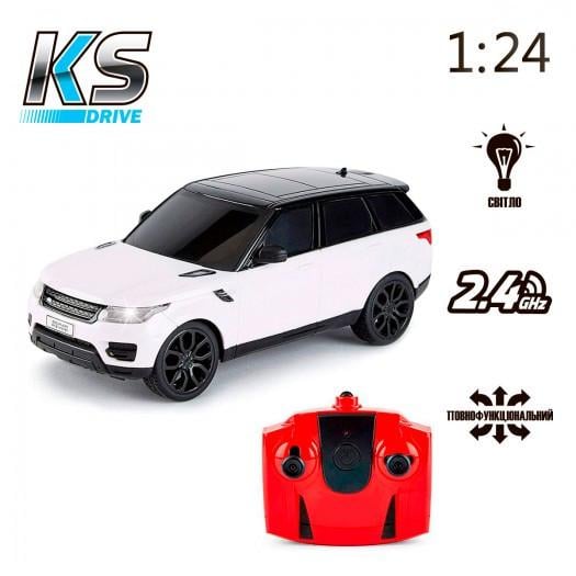 Автомобіль KS Drive на Р/К Land Rover Range Rover Sport 1:24 2,4 Ghz Білий - фото 6