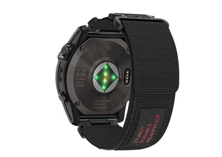 Ремешок Nylon Loop для смарт-часов Garmin Fenix E 22 мм Черный