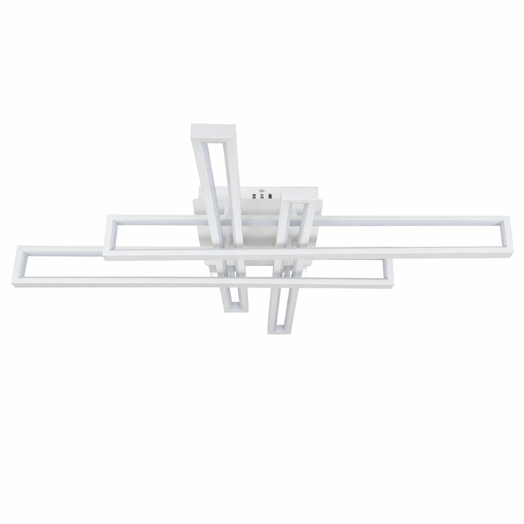 Люстра светодиодная геометрическая Sneha 212 Вт с пультом димер 3 режима света Белый (99540177285/2+2 WH) Люстра светодиодная геометрическая Sneha 212 Вт с пультом димер 3 режима света Белый (99540177285/2+2 WH)