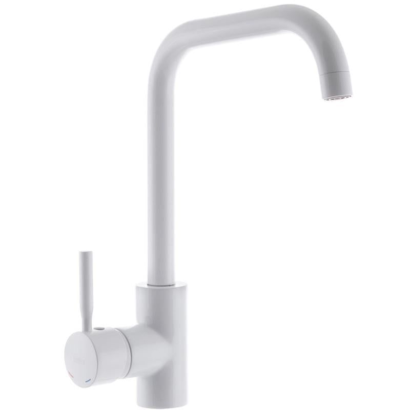 Смеситель для кухни Haiba HANS 011 Белый (HB0818) Смеситель для кухни Haiba HANS 011 Белый (HB0818)