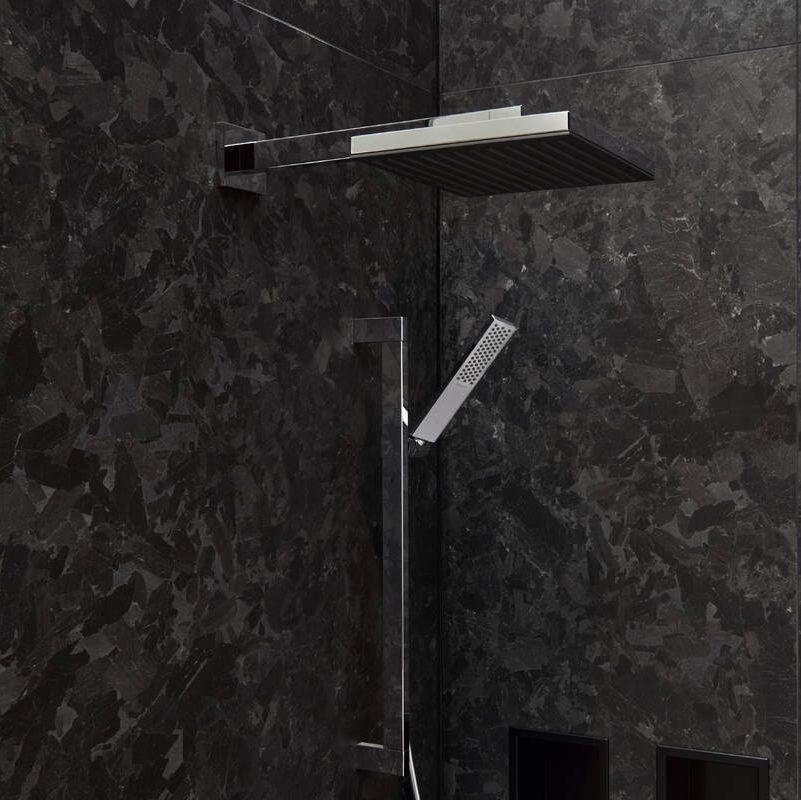 Кронштейн настенный Hansgrohe E 24337000 для верхнего душа 390 мм Хром (177420) - фото 4 Кронштейн настенный Hansgrohe E 24337000 для верхнего душа 390 мм Хром (177420) - фото 4