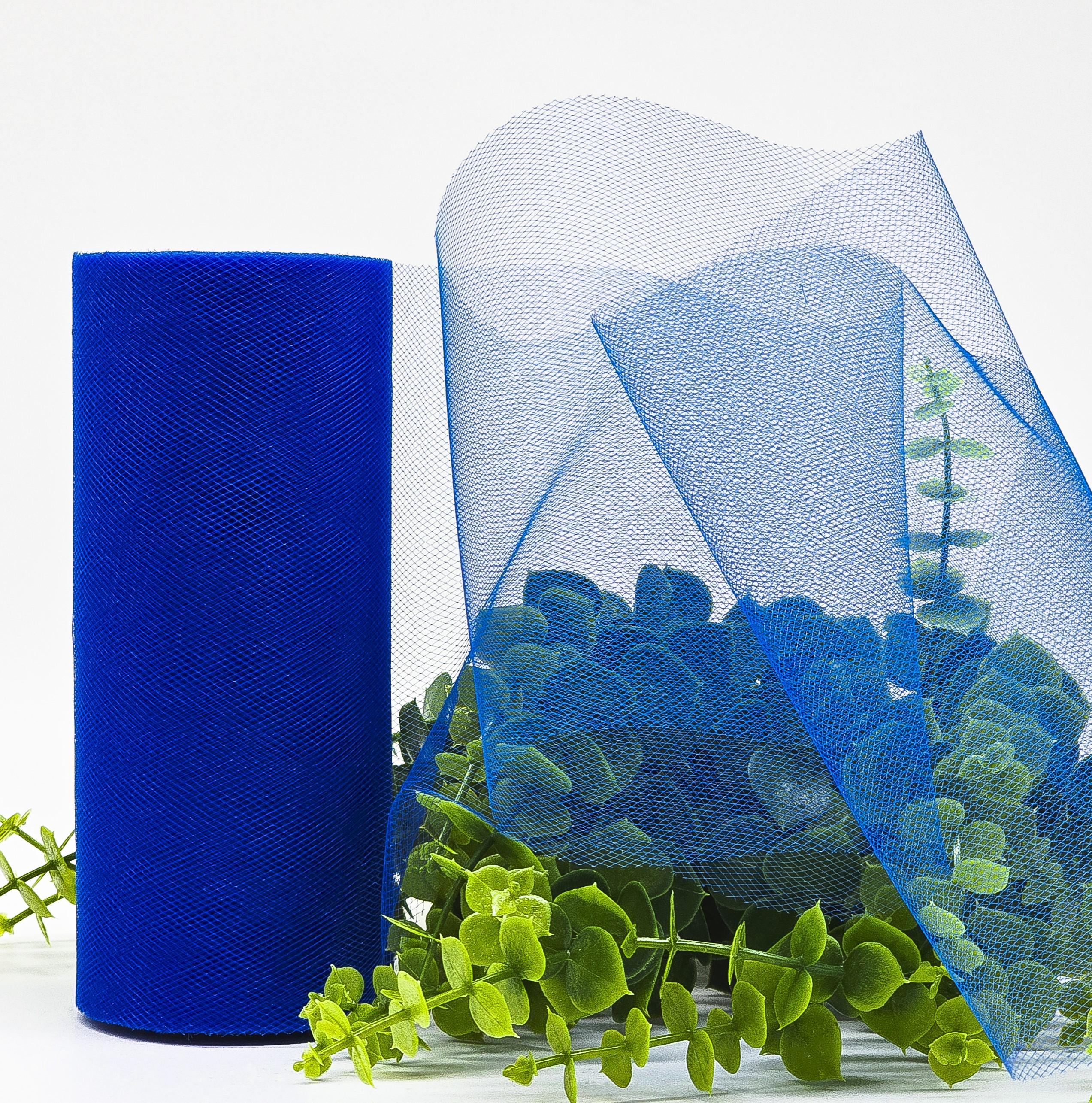 Фатин ширина 15 см рулон 23 м Синій Фатин ширина 15 см рулон 23 м Синій