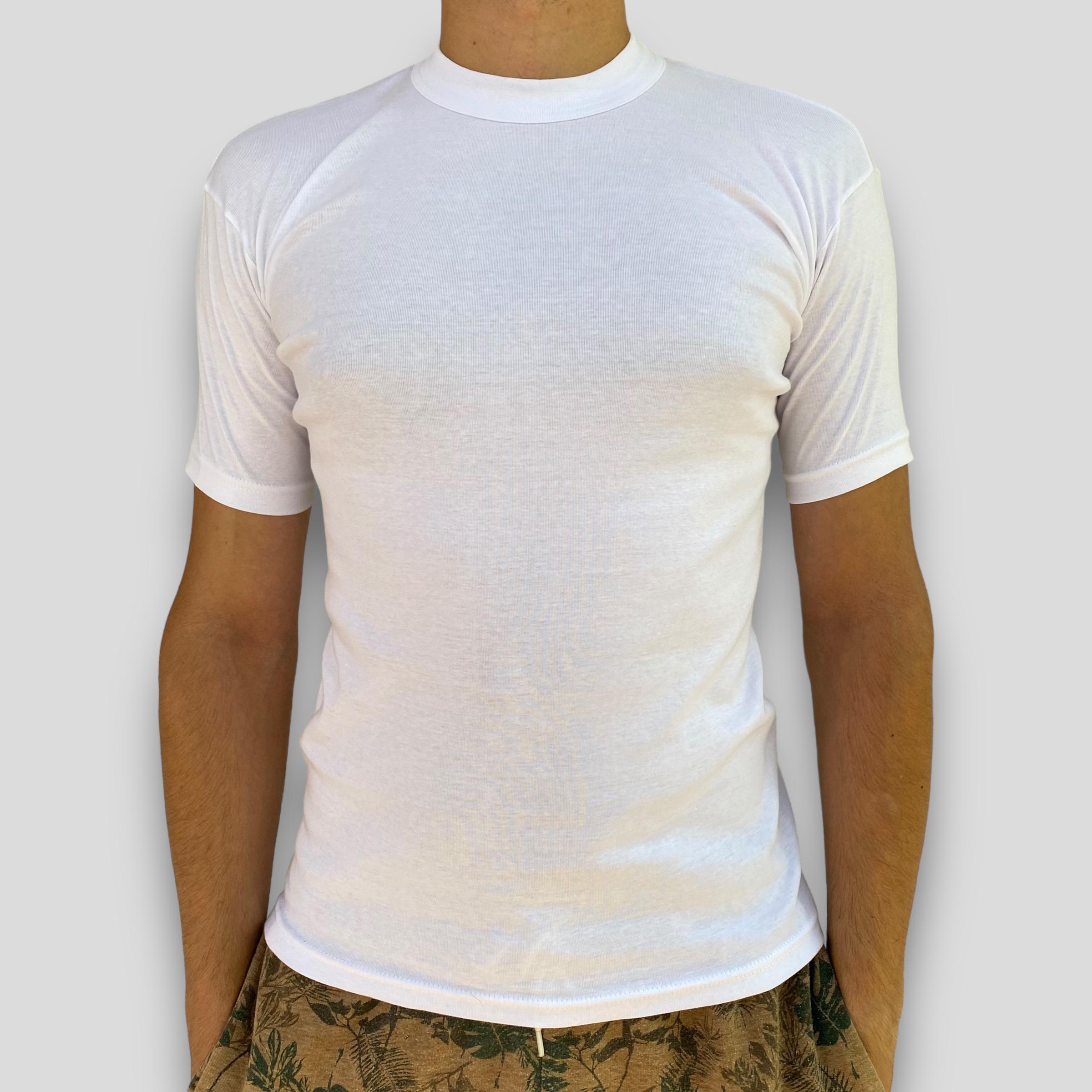 Футболка мужская Namaldi базовая классическая XL Белый (114-White)