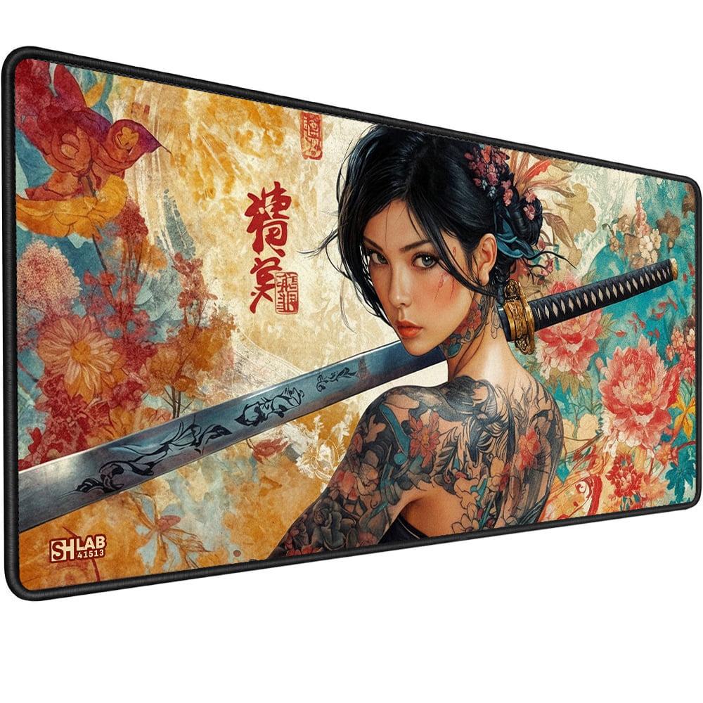 Игровая поверхность SHLab Geisha with Tattoos and Sword 02 SHM-1166 70х30 см (41513)