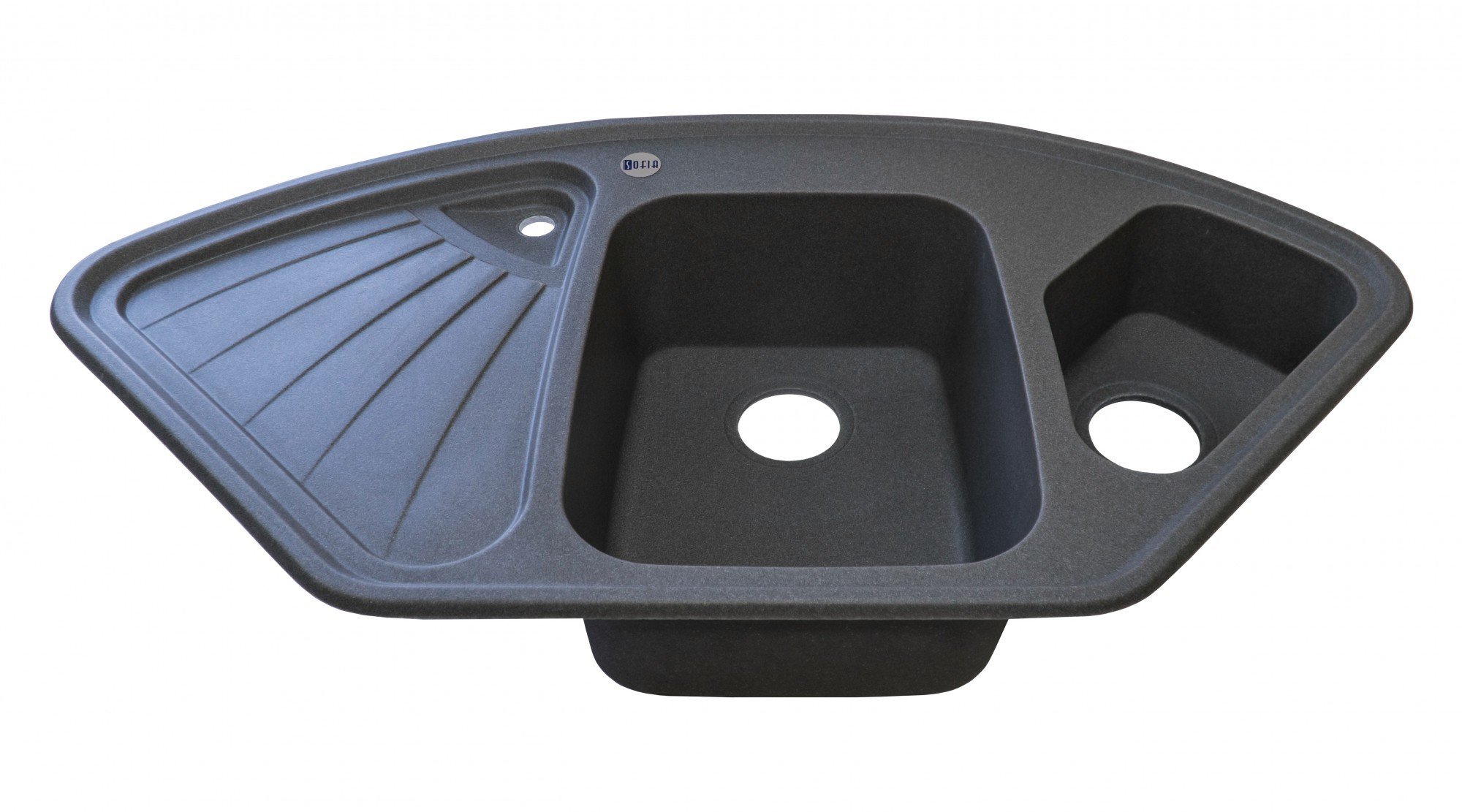 Мойка для кухни Adamant Consensus (grey-04) 106х57,5х23,5 см - фото 2