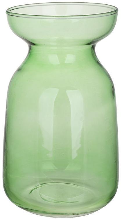 Ваза стеклянная Retro Grace 9х15 см Зеленый