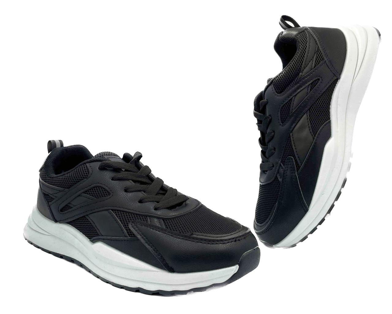 Кросівки для хлопчиків SWIN SHOES 2382-8/39 р. 39 Чорний - фото 4