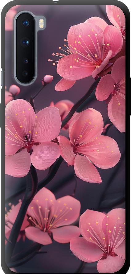 Чехол на OnePlus Nord Пурпурная сакура (6075b-2046-42517) Чехол на OnePlus Nord Пурпурная сакура (6075b-2046-42517)
