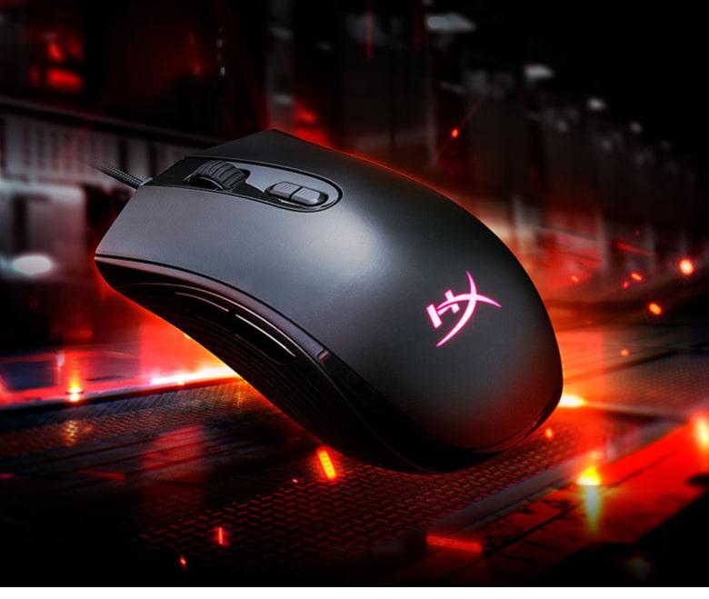 Мишка ігрова HyperX Pulsefire Core провідна RGB 6200 DPI пам'ять налаштувань 7 кнопок Чорний (629408) - фото 7