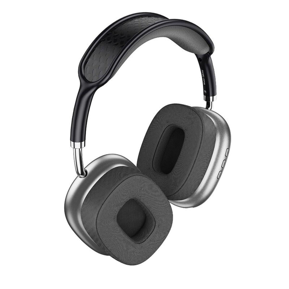 Наушники беспроводные Borofone DBO06 Cool shadow BT headsphones 400 mAh Space gray (602008)