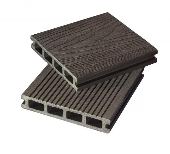 Терасна дошка ДПК Renwood Classic 3D 140х25х4000 мм Сірий