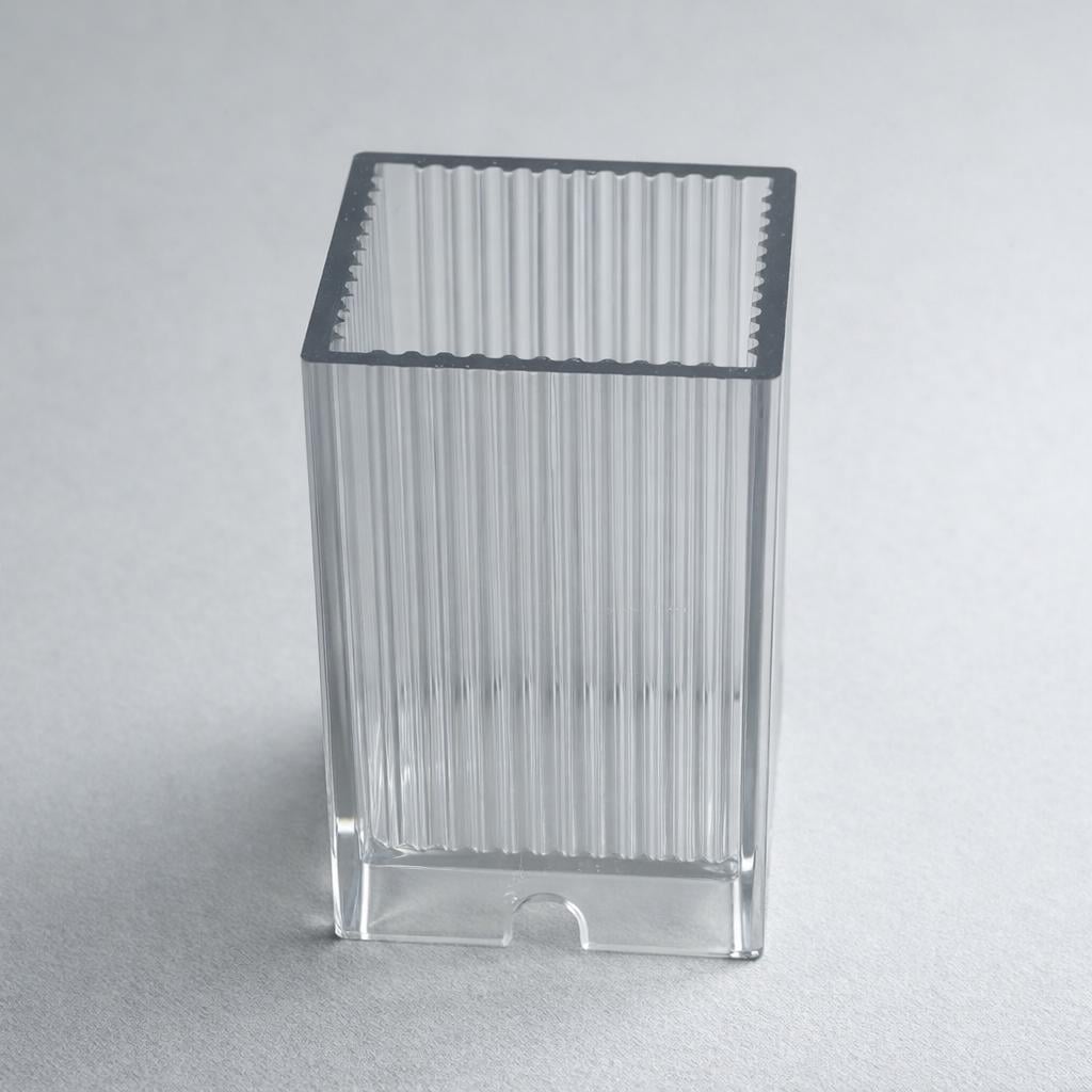 Форма для свічок рифлена Квадрат 5х8,5 см