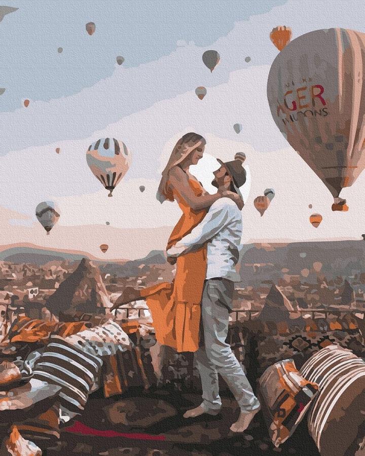 Картина по номерам Внезапная встреча (GX40862)